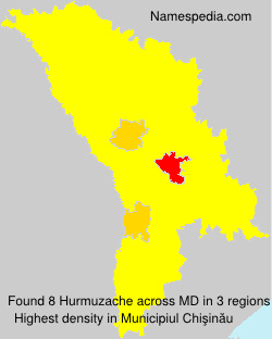Surname Hurmuzache in Moldova Surname Hurmuzache in Moldova