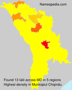 Surname Ialii in Moldova Surname Ialii in Moldova