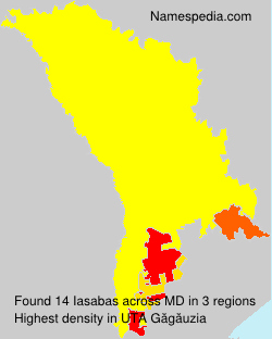 Surname Iasabas in Moldova Surname Iasabas in Moldova