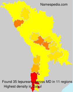 Surname Iepureanu in Moldova Surname Iepureanu in Moldova