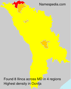 Surname Ilinca in Moldova Surname Ilinca in Moldova