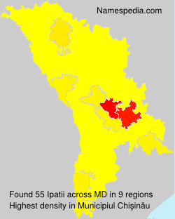 Surname Ipatii in Moldova Surname Ipatii in Moldova