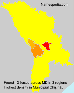 Surname Irascu in Moldova Surname Irascu in Moldova