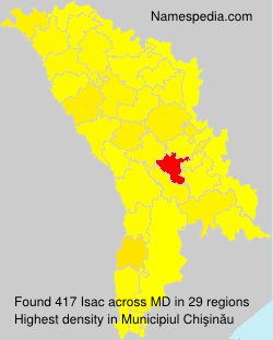 Surname Isac in Moldova Surname Isac in Moldova