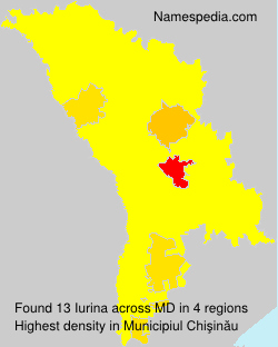 Surname Iurina in Moldova Surname Iurina in Moldova
