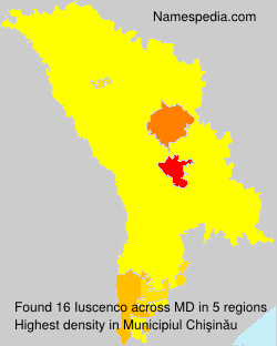 Surname Iuscenco in Moldova Surname Iuscenco in Moldova