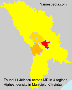 Surname Jelescu in Moldova Surname Jelescu in Moldova