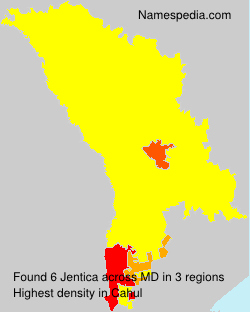 Surname Jentica in Moldova Surname Jentica in Moldova