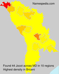 Surname Jocot in Moldova Surname Jocot in Moldova