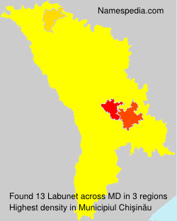 Surname Labunet in Moldova Surname Labunet in Moldova