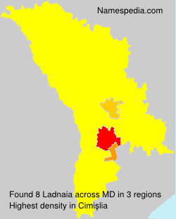Surname Ladnaia in Moldova Surname Ladnaia in Moldova