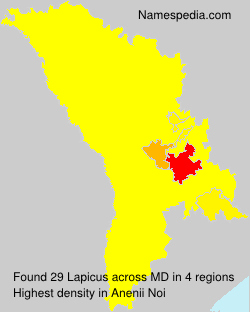 Surname Lapicus in Moldova Surname Lapicus in Moldova