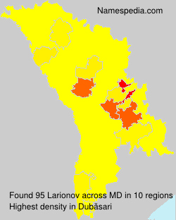 Surname Larionov in Moldova Surname Larionov in Moldova