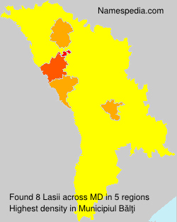 Surname Lasii in Moldova Surname Lasii in Moldova