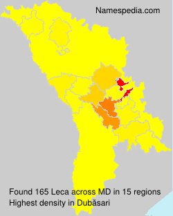 Surname Leca in Moldova Surname Leca in Moldova