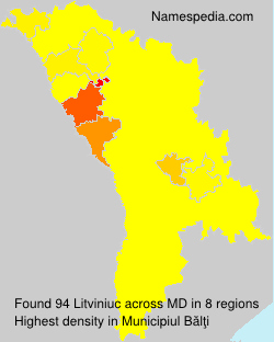Surname Litviniuc in Moldova Surname Litviniuc in Moldova