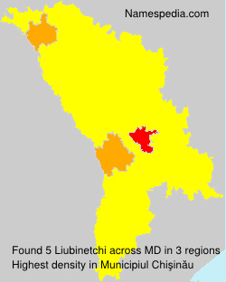 Surname Liubinetchi in Moldova Surname Liubinetchi in Moldova