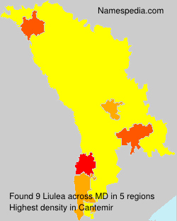 Surname Liulea in Moldova Surname Liulea in Moldova