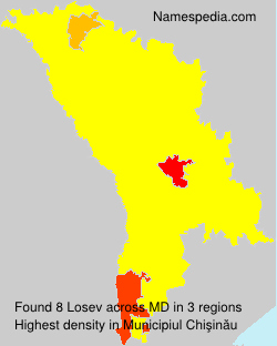 Surname Losev in Moldova Surname Losev in Moldova