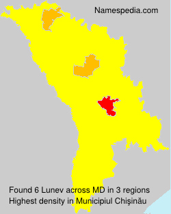 Surname Lunev in Moldova Surname Lunev in Moldova