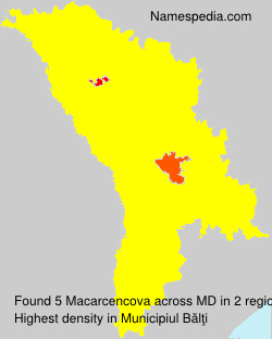 Surname Macarcencova in Moldova Surname Macarcencova in Moldova