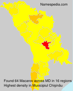 Surname Macarov in Moldova Surname Macarov in Moldova