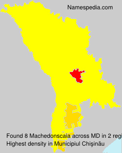 Surname Machedonscaia in Moldova Surname Machedonscaia in Moldova