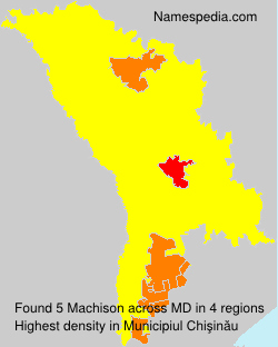 Surname Machison in Moldova