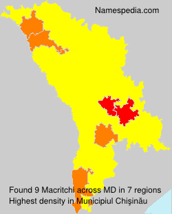 Surname Macritchi in Moldova Surname Macritchi in Moldova