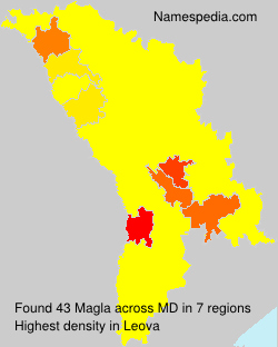 Surname Magla in Moldova Surname Magla in Moldova