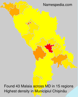 Surname Malaia in Moldova Surname Malaia in Moldova