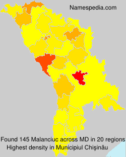 Surname Malanciuc in Moldova Surname Malanciuc in Moldova
