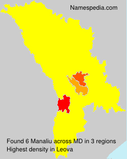 Surname Manaliu in Moldova Surname Manaliu in Moldova