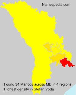 Surname Mancos in Moldova