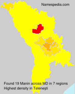 Surname Manin in Moldova Surname Manin in Moldova
