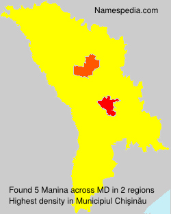 Surname Manina in Moldova Surname Manina in Moldova