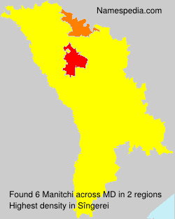 Surname Manitchi in Moldova Surname Manitchi in Moldova