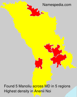 Surname Manoliu in Moldova Surname Manoliu in Moldova