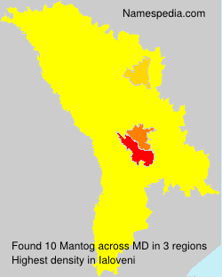 Surname Mantog in Moldova Surname Mantog in Moldova