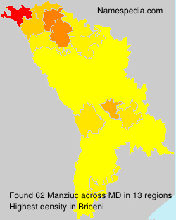 Surname Manziuc in Moldova Surname Manziuc in Moldova