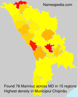 Surname Mariniuc in Moldova Surname Mariniuc in Moldova