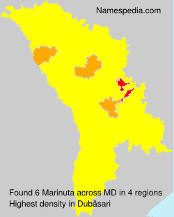 Surname Marinuta in Moldova Surname Marinuta in Moldova