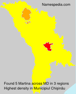 Surname Martina in Moldova Surname Martina in Moldova