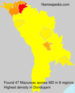 Surname Mazureac in Moldova Surname Mazureac in Moldova