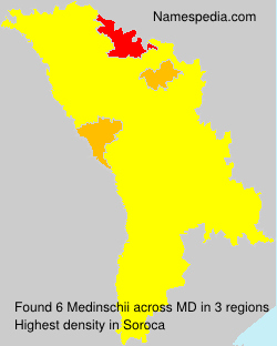 Surname Medinschii in Moldova Surname Medinschii in Moldova