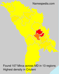 Surname Mirca in Moldova Surname Mirca in Moldova
