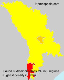Surname Mladinoi in Moldova