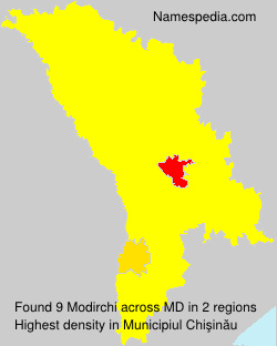 Surname Modirchi in Moldova Surname Modirchi in Moldova