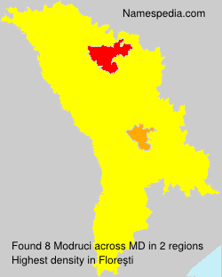 Surname Modruci in Moldova Surname Modruci in Moldova