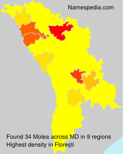 Surname Molea in Moldova Surname Molea in Moldova